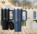 Tumbler Mugs -  Stainless Steel Insulated Tumbler with Straw & Lid - Double-Walled Vacuum Thermos Flask - Leak-Proof Thermal Mug for Hot & Cold Drinks - Ideal for Travel, Gym & Outdoor Use - Thumbler Water Bottle Keep Cold and Hot- Thumbler Mug with Straw. 