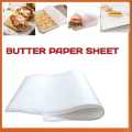 Butter Paper | Baking Paper | Shawarma Wrapping Paper | Food Wrapping Paper  Sheets- 7.5 x 9.5 inches Size. 