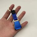 Airplane Airline Flight Small Gifts Blue Seat Belt Mini Safety Seatbelt Plane Buckle Keychain Strap Key Chain For Flight. 