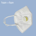 HAAN + HAAN Single KN95 Mask Premium Quality Protective 5 Layer Filter. 