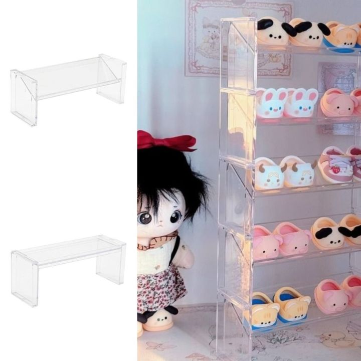 Multiple Desktop Display Racks Practical Transparent Storage Rack Multi-layer Acrylic Desktop Display ...