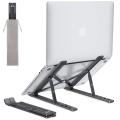 Portable Laptop Stand Adjustable Laptop Stand for Desk Fold-able Laptop Holder Aluminum Laptop STAND. 