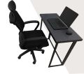 Smart Portable Folding Study Table Office Workstation Multipurpose Table 36x16 Inches Metal Frame MDF Top Foldable Laptop Table. 