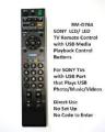 Universal Remote for SONY BRAVIA LED & LCD TV RM-D764. 