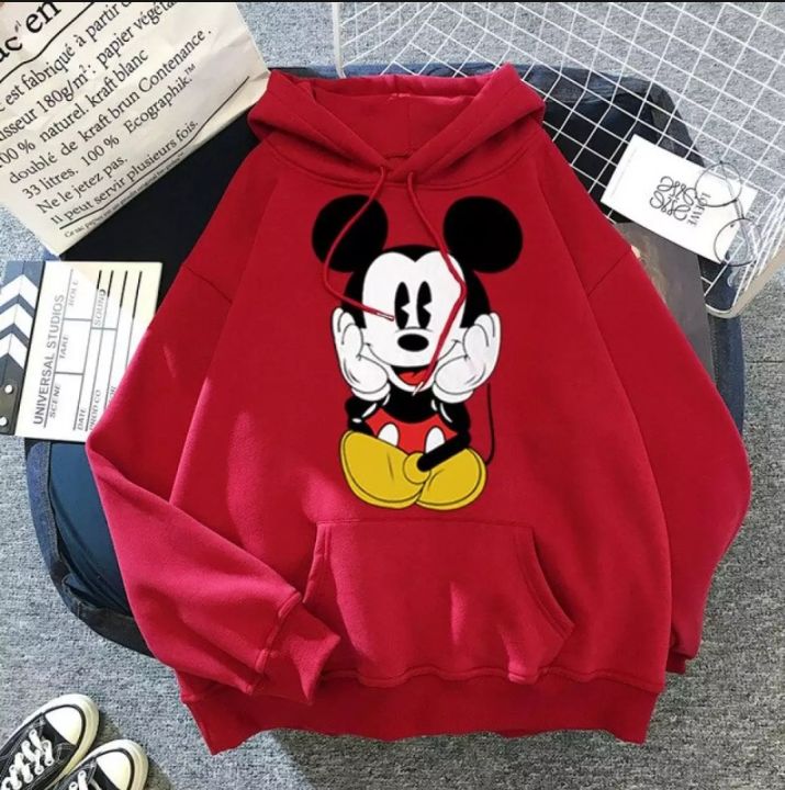 CUTE%20MICKEY%20CARTOON%20Hoodie%20New%20And%20Trendy%20Printed%20Kangaroo%20Hudie%20Pocket%20Drawstring%20Pullovers%20Clothing%20Long%20Sleeves%20Export%20Quality%20Winter%20Wear%20For%20Girl%20&%20Women%20-%20Image%205