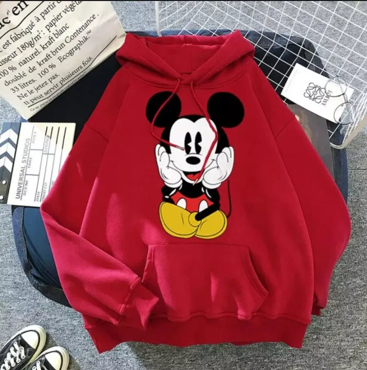 CUTE%20MICKEY%20CARTOON%20Hoodie%20New%20And%20Trendy%20Printed%20Kangaroo%20Hudie%20Pocket%20Drawstring%20Pullovers%20Clothing%20Long%20Sleeves%20Export%20Quality%20Winter%20Wear%20For%20Girl%20&%20Women%20-%20Image%205