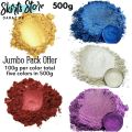 Jumbo Offer Epoxy Resin Metallic Colors 500g In 5 Colors. 