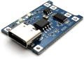TP 4056 Charging Module 1A 18650 Lithium Battery Charger Module Micro USB and Type C With Battery Protection BMS - 3.7V. 