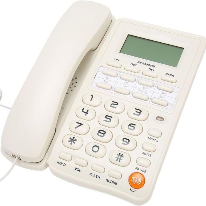 30%20Days%20Warranty%20PTCL%20Loud%20Speaker%20Telephone%20Set%20Landline%20Caller%20ID%20Display%20Desktop%20Home%20Hotel%20Wired%20Office%20Landline%20Telephone%20Phone%20LCD%20Display%20Screen%20Redial%20Flash%20and%20Pre%20Dialing%20Function%20Wall%20Mountable%20Black%20Or%20White%20-%20Image%209