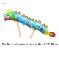 Animal Paper Cup Model Chinese Paper Dragon Decoration Handwork 3D DIY Paper Cups for Role Play. 