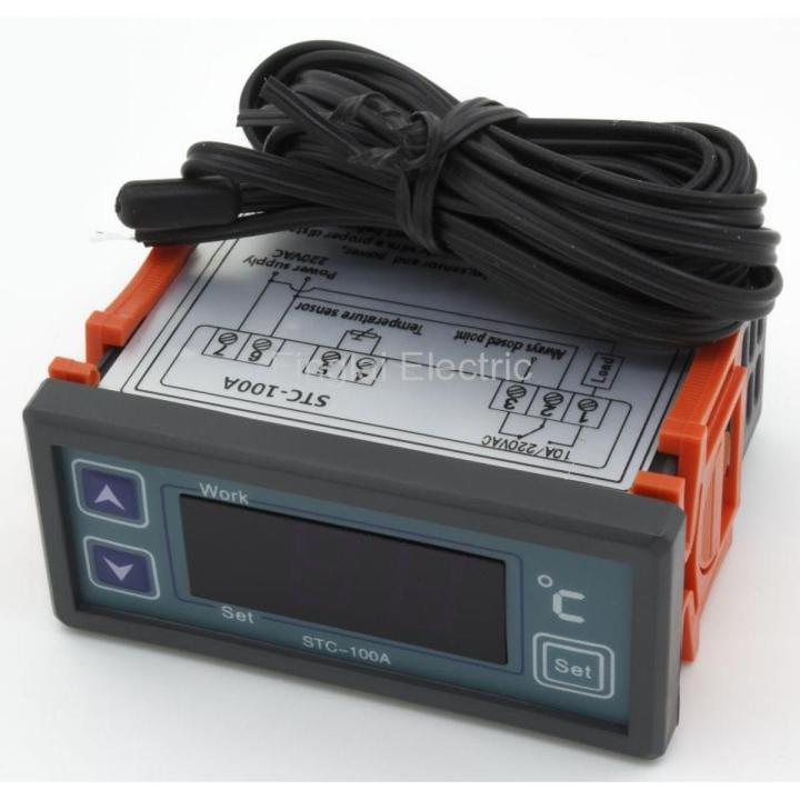 digital temperature controller stc-100 220v