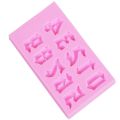 Numbers Silicone Fondant And Chocolate Mold. 