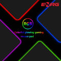 Energy - ENRG RGB Gaming Mousepad XL Size (800×300×4mm) Soft Cloth Non-Slip Rubber Base With 14 Spectrum Mode For Pro Gamers PC Laptop Setup. 