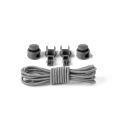 1Set Stretching Lock Lace 25 Colors Shoe Laces Elastic Sneaker Shoelaces Shoestrings Running Jogging Triathlon. 