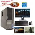 OptiPlex 790 Gaming PC Core i5-2400 3.2GHz - 2nd gen  8GB DDR3 RAM - 500GB HD- LED Monitor 19 Windows 10 64-bit - 2GB Graphic card - GTA 5 & PUBG or Call Of Duty Games Installed. 