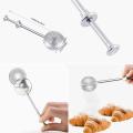 Stainless Steel Flour Dusting Wand Sifter Powdered Sugar Shaker Duster For Baking Jars For Spices Kitchen Gadget Sets Tools. 