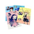 A5 Anime Demon Slayer Kimetsu No Yaiba Kamado Tanjirou Nezuko Notebook Diary Book Notepad Memo School Kids Stationery Gift. 