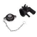 Motorcycle Radiator Engine Coolant Filler Neck With Cap For CFMOTO 250Cc. 