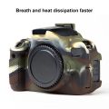 （Not a Camera） For Canon EOS 600D Soft Silicone Protective Case. 