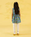 Sapphire Kids - Girls Embroidered Zari Lawn Frock. 