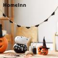 Halloween Garland Spooky Halloween Wooden Bead Bat Garland for Haunted House Decor Scary Ornament less Than Boho Chic Halloween Decor. 