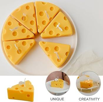 cheese scented candles
