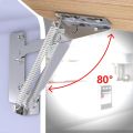 80 Degree Cabinet Hinge Bridge Shaped Full Overlay-For Cupboard Door , Folding Sofa, Bed Spring Hinges Furniture Etc. 