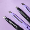 Kawaii Sanrio Kuromi Utility Knife Anime Hello Kitty My Melody Cartoon Art Cutting Express Box Cutter Student Tool Toys Gifts. 