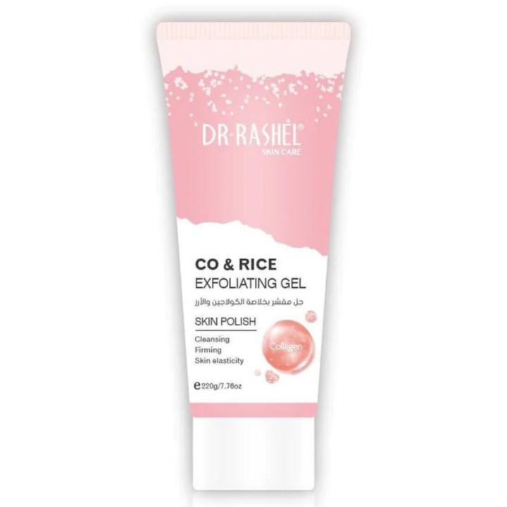 Dr Rashel Skin Polish Exfoliating Gel - Collagen & Rice DRL-1773