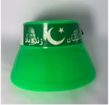 Pack Of 1/2/3/6/12  Defence Day Cap,6th September cap, 6 September Cap, Defence Day Celebration Cap, Half Cap/Independence Day Cap For Kids, 14 August Celebration Items For Kids, 14 August Cap For Kids,14th august accessories, 14th august product. 