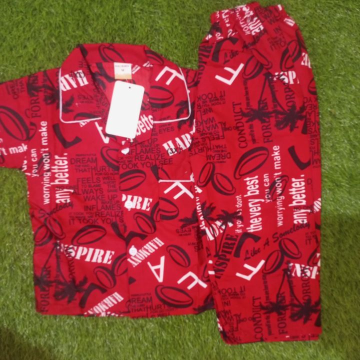 KIDS%20NIGHT%20SUIT%20SLEEP%20SUIT%20FOR%20BOYS%20GIRLS%20COTTON%20SHIRT%20TROUSER%20-%20Image%205