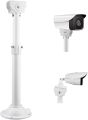 Extendable Aluminium CCTV Camera Stand | 1ft-2ft & 2ft-4ft | Heavy Duty Rust-Free with Powder Coating. 