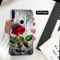Huawei Honor 10 Lite Cover - Rose Style Back Cover Case for Huawei Honor 10 Lite. 