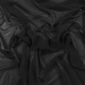 Unstitched fabric for women - Plain Black Chiffon Fabric ( 3.25 Yard). 