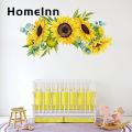 HomeInn Wall Stickers Strong Stickiness Spring Themed Sunflower Sticker DIY Wall Art Decor. 