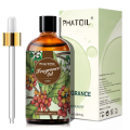 Phatoil 100ml Coconut Vanilla Fragrance Oils Dragons Blood Peach Sweat Orange Essential Oils for Humidifiers Candles Soap making. 
