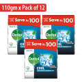 Dettol Soap Cool 110gm - Pack of 12. 