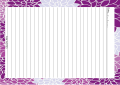 Colour Border Assignment Sheets With Unique And Different Designs A4 70GSM Paper 49 Sheets &gt; Narrow. 