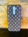 Redmi Note 8 Pro Fashion Texture Grid Leather Back Cover. 