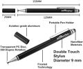 Tablet Touch Pen - Generic Stylus for tablet Phone capacitive screen pencil Write Draw Touch Pen for Fit for Suitable all Android & ios device (Black). 