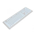 PBT Keycaps, Double Layer Keycaps 2 Color for 104 Key Keyboard. 