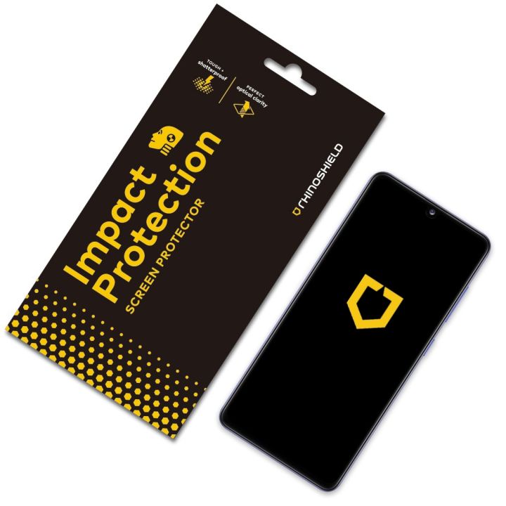 RhinoShield Impact Protection Screen Protector – Samsung Galaxy A41 Front Only – Transparent