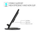 Fast Charge Wireless Charging Stand for Samsung Galaxy (S8, S8 Plus) (AC Adapter NOT included). 