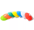 Space markers football training marking Football Training Cones Hockey road safety goal keeper shin space marking agility disk cones space marker cones disk 12 Pcs. 