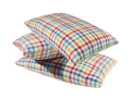 Pack of 2-Natural Fiber Cotton Pillow Soft Takiya Random Design. 