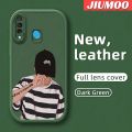 JIUMOO For Huawei P30 Pro Case Fashion Cool Tide Boy Men Thin New Design Leather Soft Back Cover Camera Protection Cases Shockproof Casing. 
