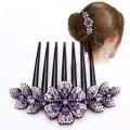 Women Flower Barrettes Hair Clips Slide Clips Hair Pins Hair Comb. 
