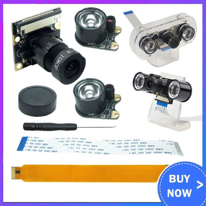 Raspberry%20Pi%204%20Night%20Vision%20Camera%205MP%201080P%20Video%20Webcam%20Focal%20Adjustable%20+%20IR%20Lights%20for%20Raspberry%20Pi%204B/3B/3B+/Zero/Zero%20W%20-%20Image%206