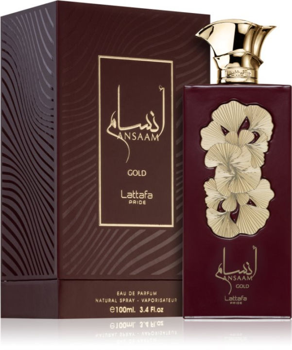 Lattafa Pride Ansaam Gold Perfume for Women - 100ml