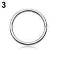【shengxiong6525】6 Pcs Alloy Nose Rings  Piercing Fake Percing Women Pircing. 